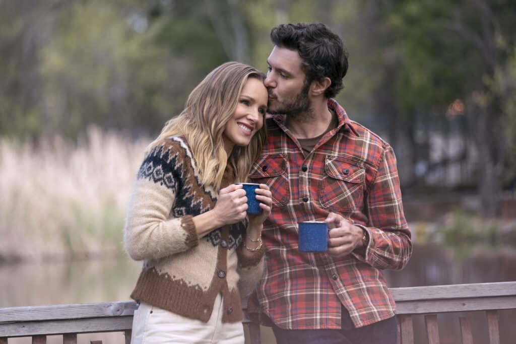 Nobody Wants This. (L to R) Kristen Bell as Joanne, Adam Brody as Noah in episode 105 of Nobody Wants This.