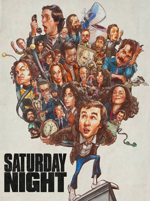 "Saturday Night" film poster.